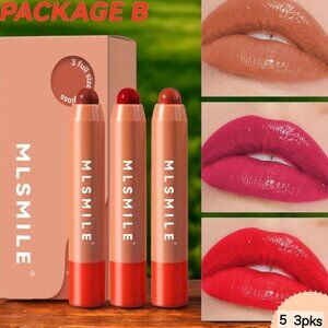 NWT MLSMILE Tinted Lip Balm (Qty 5) 3 pack B